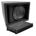Phoenix Gold basspakke 8" 8" i kasse, forsterker