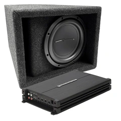 Phoenix Gold basspakke 8" 8" i kasse, forsterker