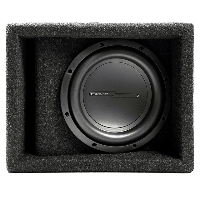 Phoenix Gold Z18PB 8" basskasse 8" i kasse, 150W RMS, 4 Ohm 