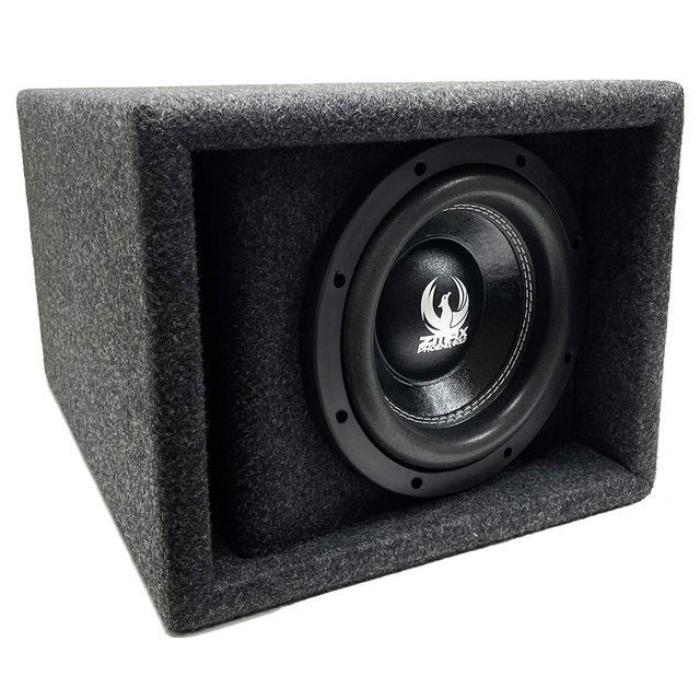 Phoenix Gold ZMAX18PB 8" basskasse 8" i kasse, 500W RMS, 2x2 Ohm 