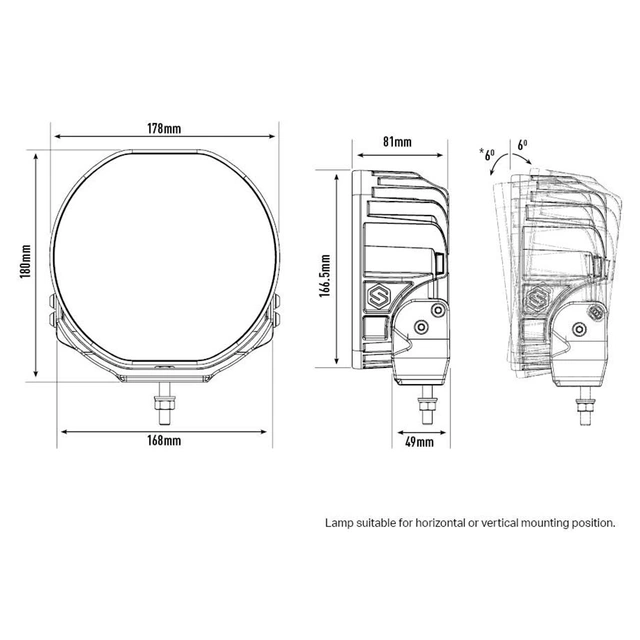 Lazer Sentinel 7 5208 Lumen, 1217m, pris per stk 