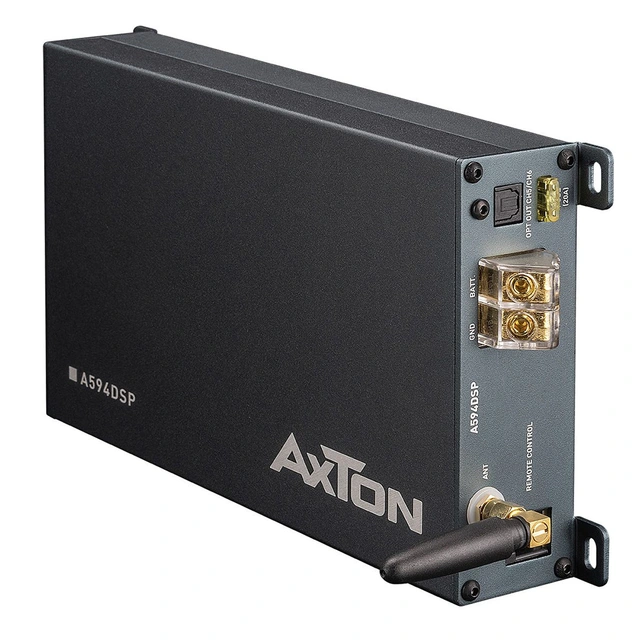 Axton A594DSP DSP-forsterker, 4x50 Watt, Plug and Play 
