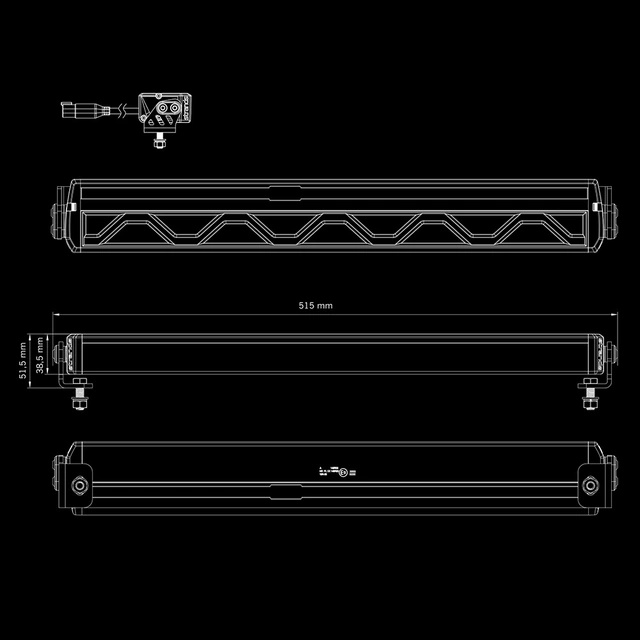 Strands Firefly 20" Ledbar 20", 10670 Lumen, 159W 