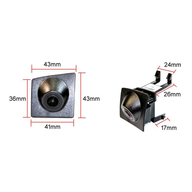 InCarTec frontkamera BMW X3 (F25) X4 (F26) (2011 - 2018) 