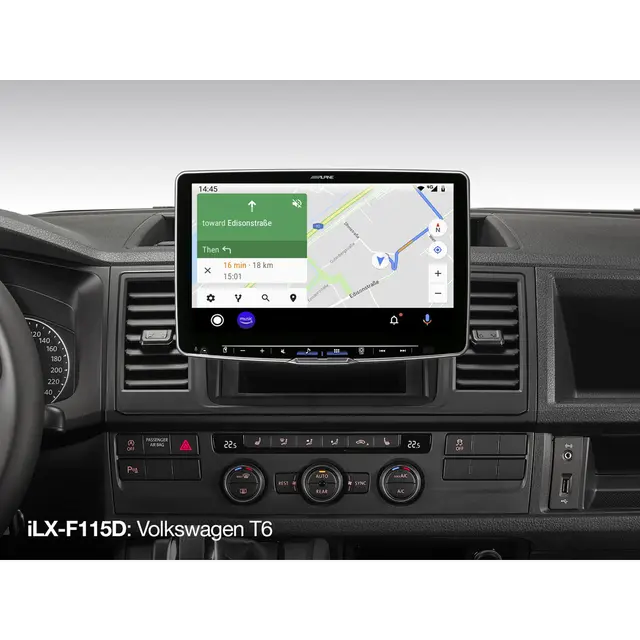 Alpine iLX-F115D Halo 11 11" floating,DAB+, CarPlay, Android Auto 