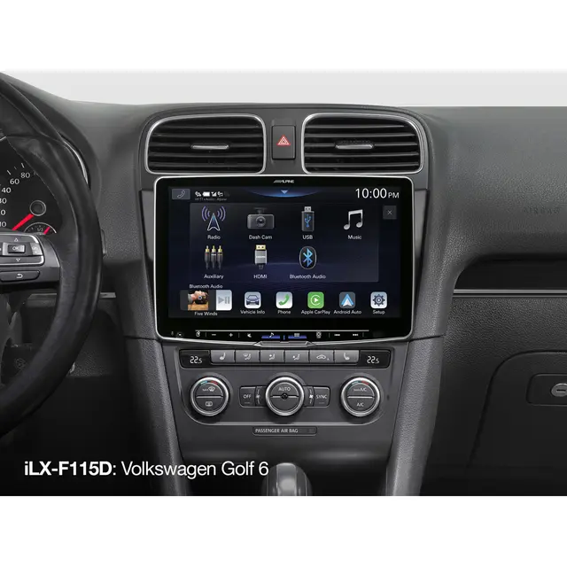 Alpine iLX-F115D Halo 11 11" floating,DAB+, CarPlay, Android Auto 
