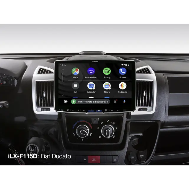 Alpine iLX-F115D Halo 11 11" floating,DAB+, CarPlay, Android Auto 