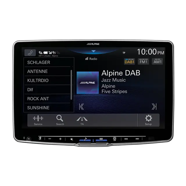 Alpine iLX-F115D Halo 11 11" floating,DAB+, CarPlay, Android Auto 