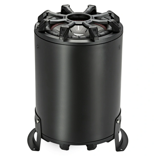 Kicker 46CWTB104 basskasse rørform 10" i kasse, 400W RMS, 4 Ohm 