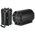 Kicker 46CWTB102 basskasse rørform 10" i kasse, 400W RMS, 2 Ohm