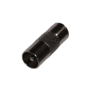 Antenneadapter IEC (m) <-> F-connector (f)