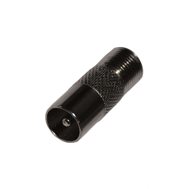 Antenneadapter IEC (m) <-> F-connector (f) 