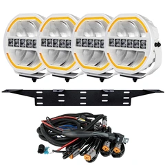 Strands Siberia Skylord 9" lyspakke 4x Siberia Skylord 9" og kabelsett