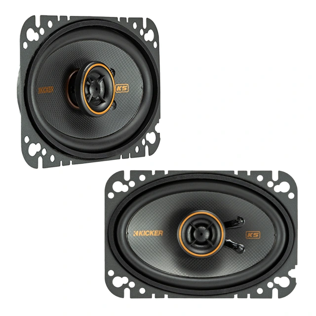 Kicker KSC460 høyttalersett 4x6", 75W RMS, KS-serie 