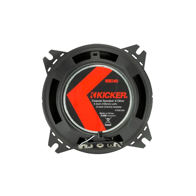 Kicker KSC40 høyttalersett 4", 75W RMS, KS-serie 