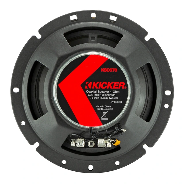 Kicker KSC670 høyttalersett 6,75", 100W RMS, KS-serie 