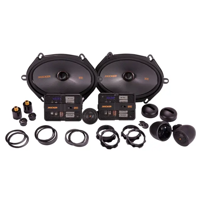 Kicker KSS680 høyttalersett 6x8", 125W RMS, KS-serie 
