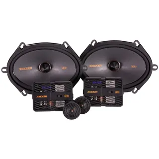Kicker KSS680 høyttalersett 6x8", 125W RMS, KS-serie