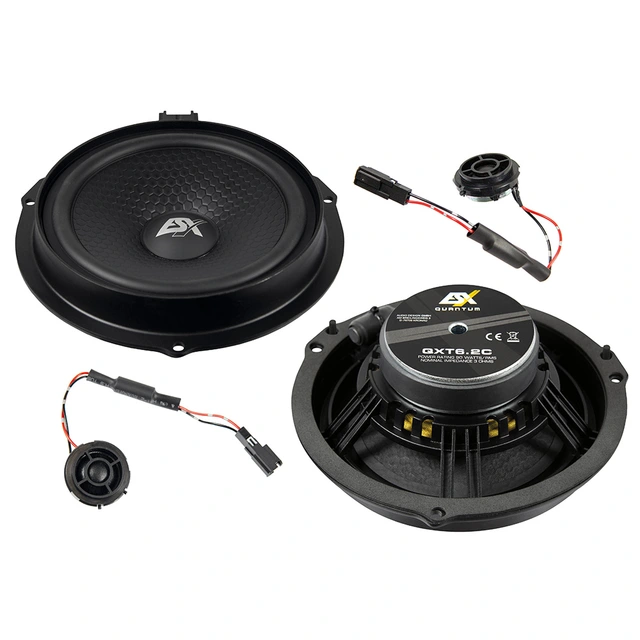 ESX QXT6.2C Plug and Play høyttalersett Plug and play høyttalersett for Ford 