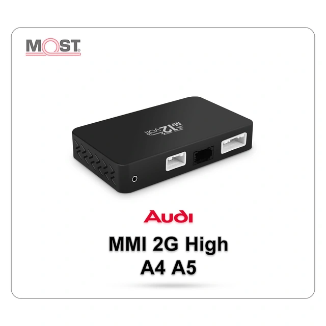 Mr12volt Trådløs CarPlay/Android Auto Audi A4/A5 med MMI2G High 