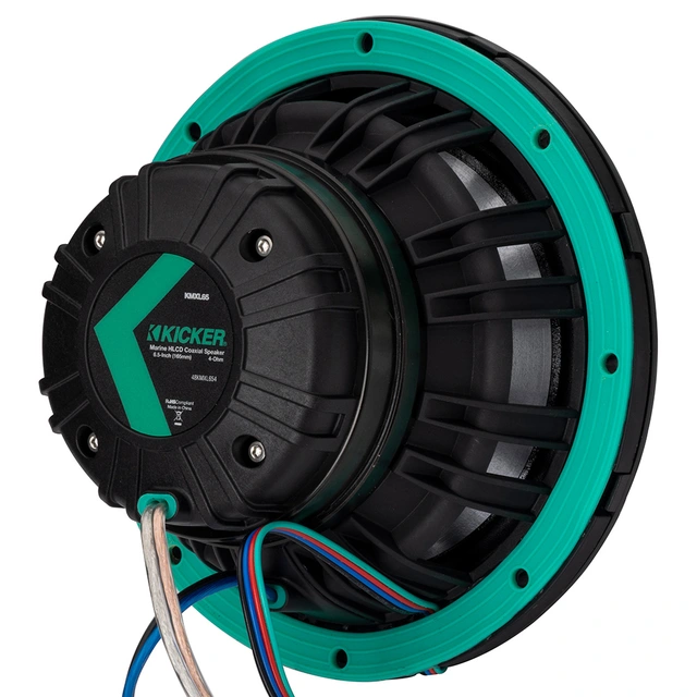 Kicker 48KMXL654 6,5" Marine høyttalere 6,5", 150W RMS, KMXL-serie, RGB 