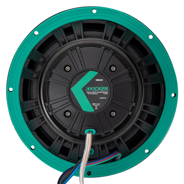 Kicker 48KMXL84 8" Marine høyttalere 8", 250W RMS, KMXL-serie, RGB 