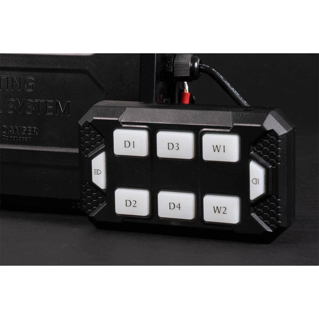 Lumen Trådløst bryterpanel med bluetooth 6 x utganger, Trådløst eller kablet 