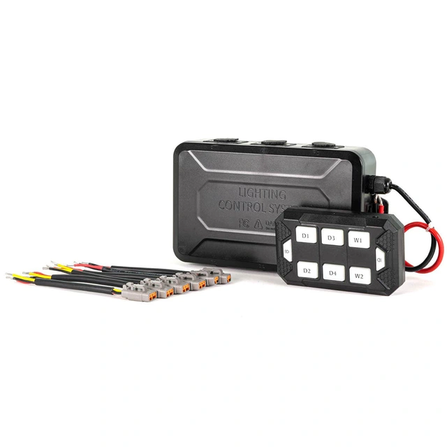 Lumen Trådløst bryterpanel med bluetooth 6 x utganger, Trådløst eller kablet 