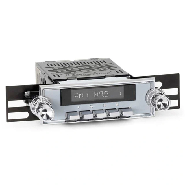 RetroSound Frontplate 02112 Redondo 63-65 Ford Galaxy m/Ford Logo 