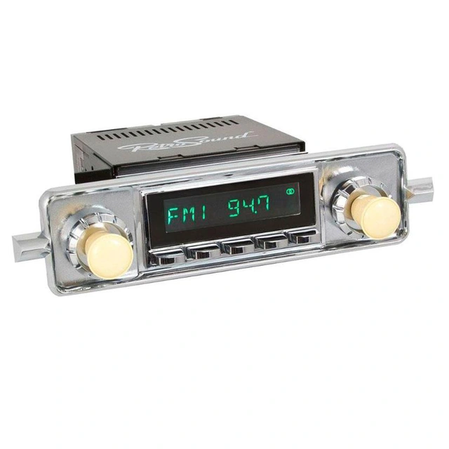 RetroSound Frontplate 304 "VW Sapphire, Chrome" 