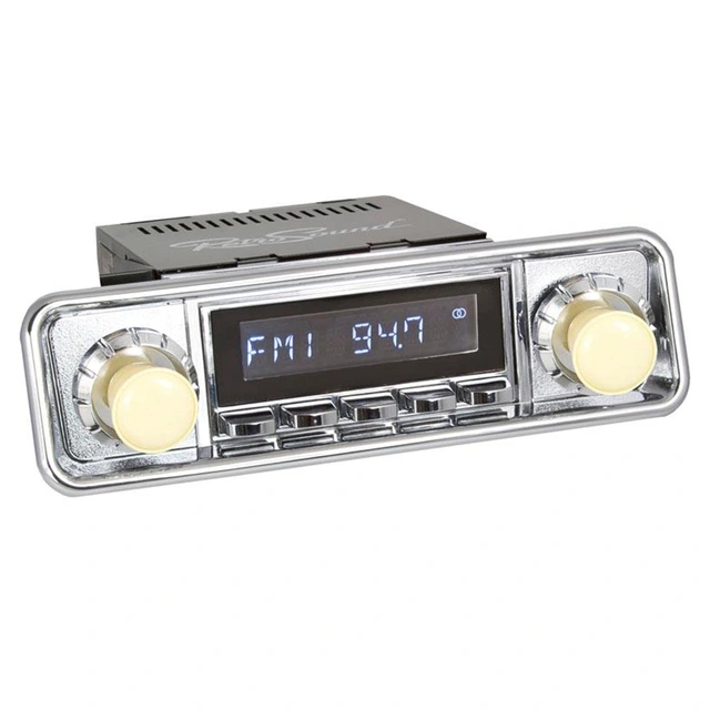 RetroSound Frontplate 307 "Wolfsburg, Chrome" 