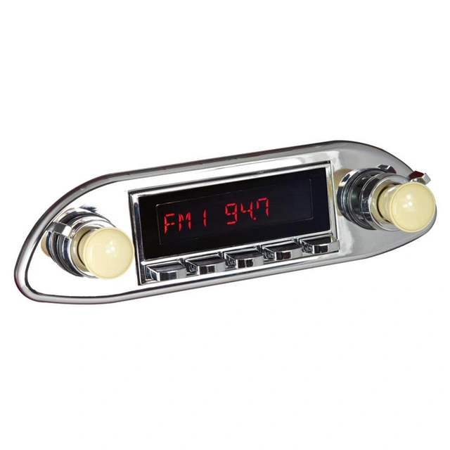 RetroSound Frontplate 311 "Porsche 356", Chrome 