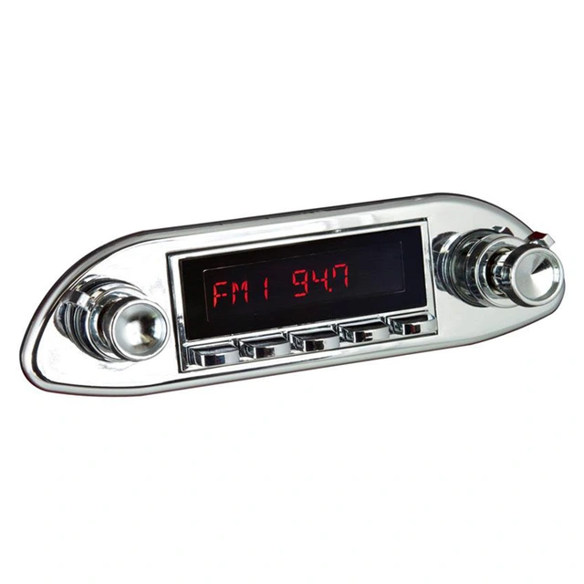RetroSound Frontplate 311 "Porsche 356", Chrome 