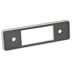 RetroSound Frontplate 502 "Euro style", Black/Chrome