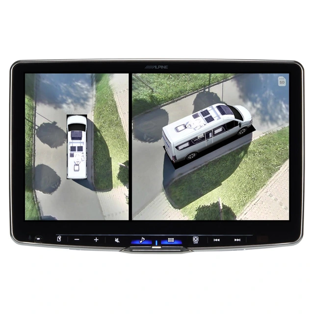Alpine HCS-T100 360° kamerasystem 360° kamerasystem for bobil/varebil 