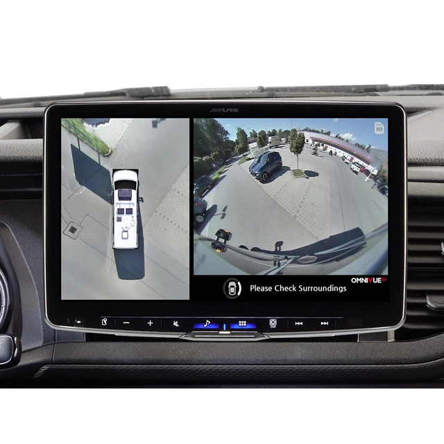 Alpine HCS-T100 360° kamerasystem 360° kamerasystem for bobil/varebil 