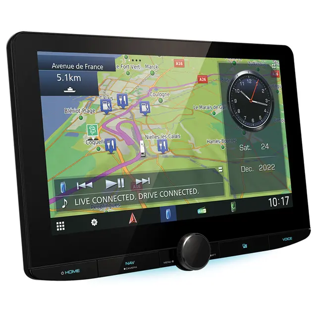 Kenwood DNR992RVS Truck/Camper Navi DAB+, BT, WIFI, 10.1" floating screen 