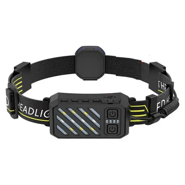 Hodelykt med Ledstripe 500 Lumen 500 Lumen, oppladbar 