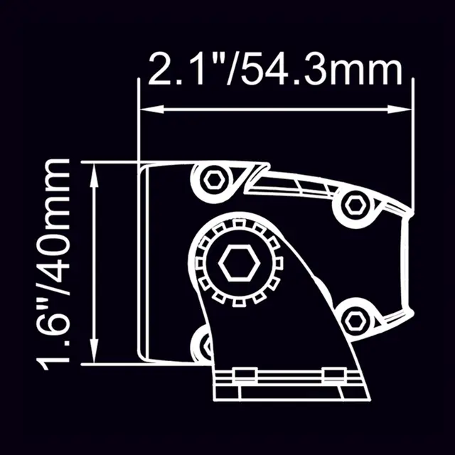 Lightstorm LED-bar 20" buet Osram LED, 9000 lumen, 105W 