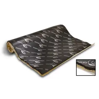 ZEALUM FINISHXL 3-lags dempematte 1m², 5,0mm, Butyl, aluminium, skum