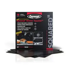 Dynamat Xtreme Squared 18 Dempematter i gummibutyl - 1,67m2