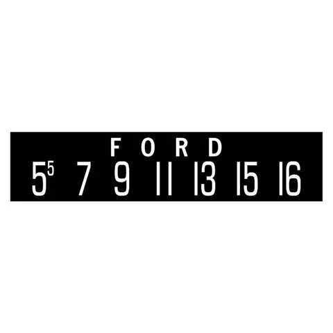 RetroSound SCP09 Skjembeskytter for Huntington, Ford