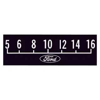 RetroSound SCP08 Skjembeskytter Ford oval logo