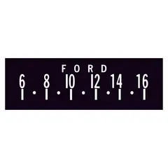 RetroSound SCP07 Skjembeskytter Ford logo