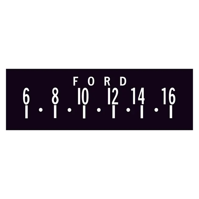 RetroSound SCP07 Skjembeskytter Ford logo 