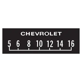 RetroSound SCP16 Skjembeskytter GM Chevrolet logo