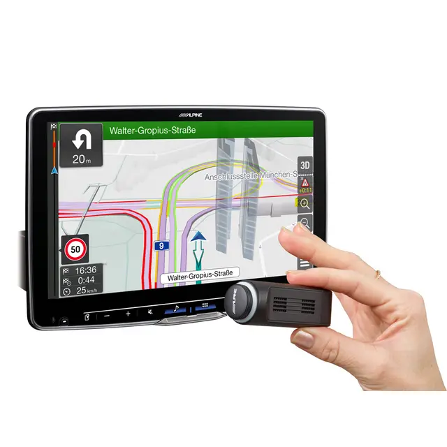 Alpine KTX-NS01EU navigasjon Navigasjon for utvalgte Alpine spillere 