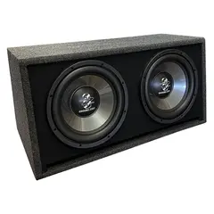Ground Zero ZB212PGZIW300XII basskasse 2x12" i kasse, 700W RMS, 2 Ohm