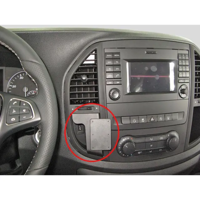 Brodit ProClip dashbord brakett Mercedes Vito (2015-2023) med automat 
