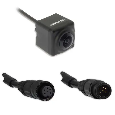 Alpine ryggekamera Multiview HDR + Camos Alpine ryggekamera med overgang Camos